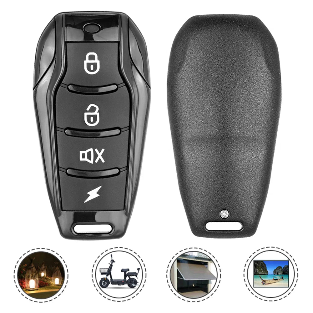 315/433Mhz Clone Remote Control Copy Function 4 Buttons RF Transmitter Auto Cloning Duplicator for Garage Door Electric Door