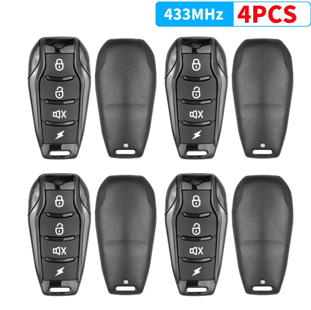 315/433Mhz Clone Remote Control Copy Function 4 Buttons RF Transmitter Auto Cloning Duplicator for Garage Door Electric Door
