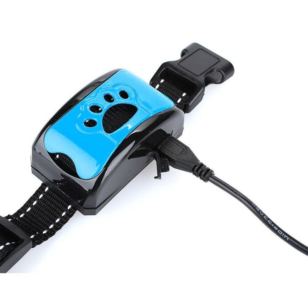NEW Anti Bell Collar Dogs Parenting Collar Tone Vibration Dogs Pet DE