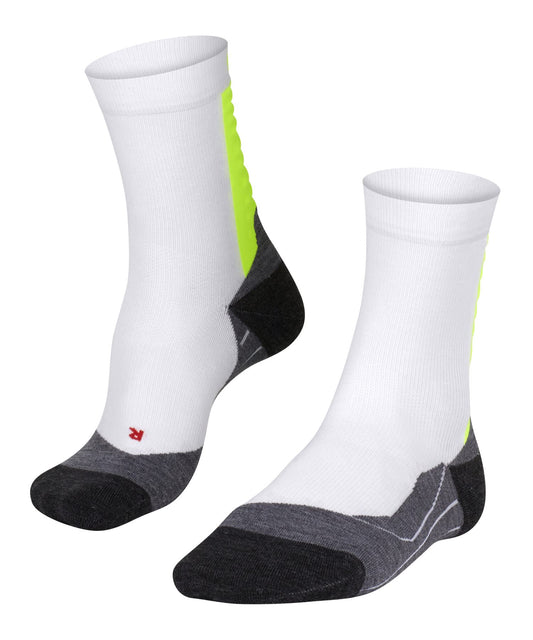 FALKE Herren Laufsocken Achilles M So Funktionsmaterial schützt die Achillessehne 1 Paar, Weiß White 2021, 44-45
