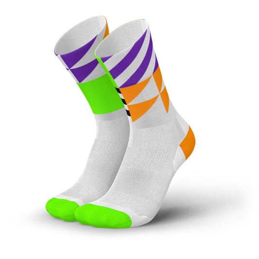 INCYLENCE ULTRALIGHT Laufsocken für Damen und Herren, atmungsaktiv und sehr dünn, 1 Paar (DE/NL/SE/PL, Numerisch, 39, 42, Regular, Regular, Elements Orange Green)