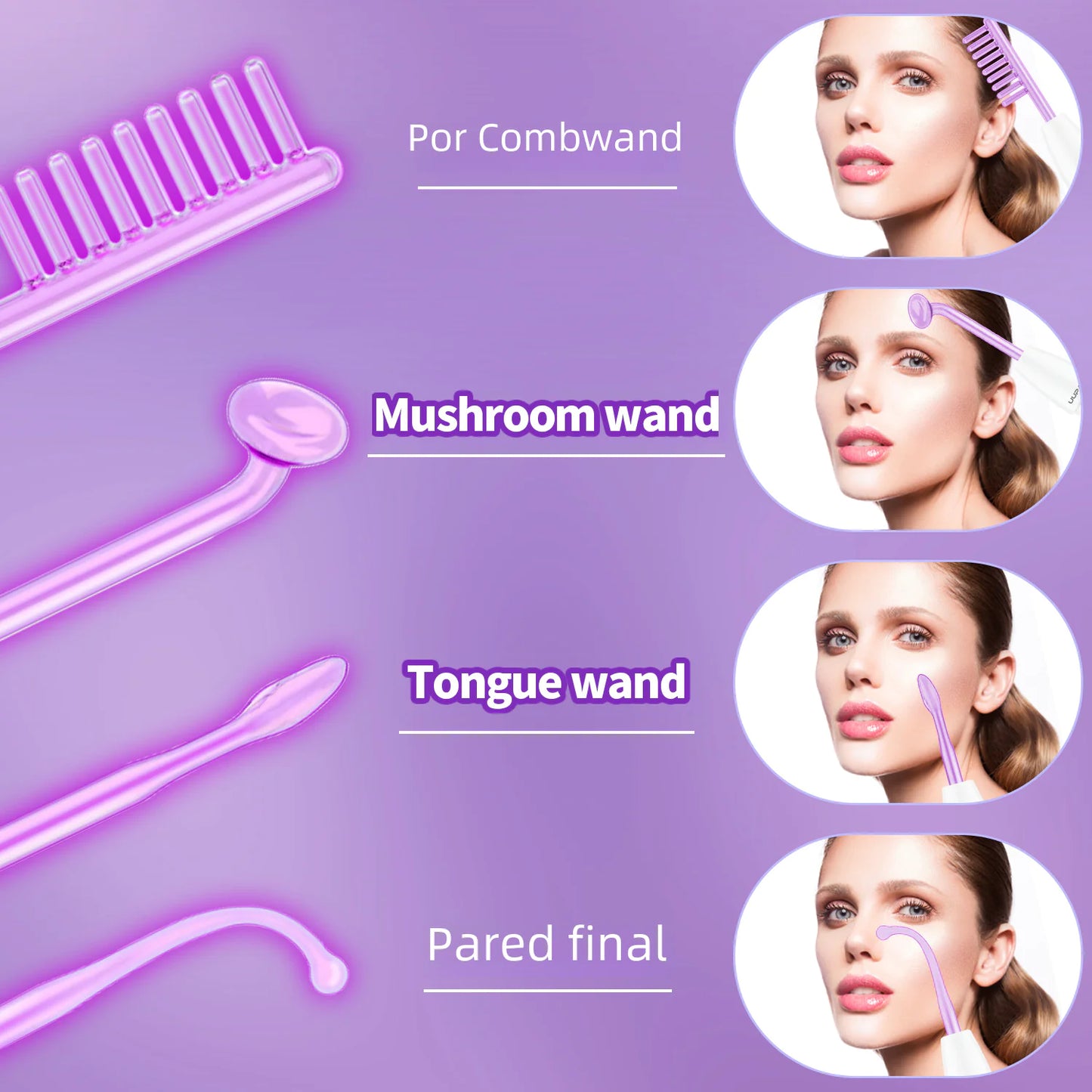 High-Frequency Ozone Beauty Device for Home Use