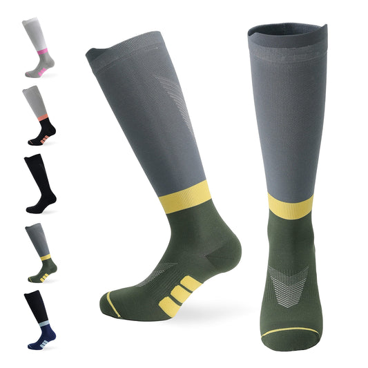 CFA V2 Kompressionsstrümpfe Damen und Herren - Ideal fürs Laufen, Fitnessstudio, Radfahren, Muskelerholung oder Workouts - Qualität Kompressionssocken Nachhaltige Dänisches Design