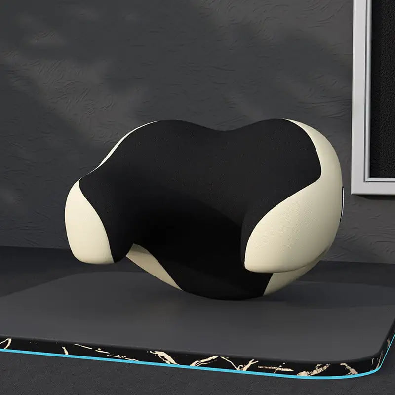 U-Shaped Memory Foam Neck Pillow for Car Backrest
