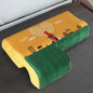 Couple Pillow with Memory Foam and Hemp Design